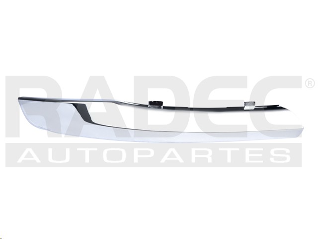 MOLDURA FASCIA DELANTERA DG DURANGO 14-20 CROMADA CITADEL/GT/SXT/SPECIAL SERVICES/LIMITED/RALLYE/EXPRESS/CREW LUXE/CREW PLUS V6/V8 6/8 CILINDROS 3.6/5.7L 5 PUERTAS DER