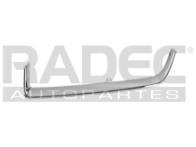 MOLDURA PARRILLA DG NEON SUPERIOR 03-05 CROMADA IZQ