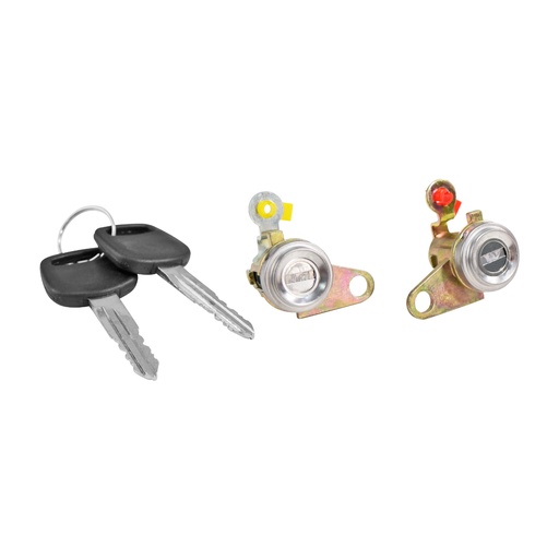 CILINDRO PARA PUERTA TY COROLLA 92-97  JUEGO METAL CROMO MANIJAUTO Derecho/Izquierdo   