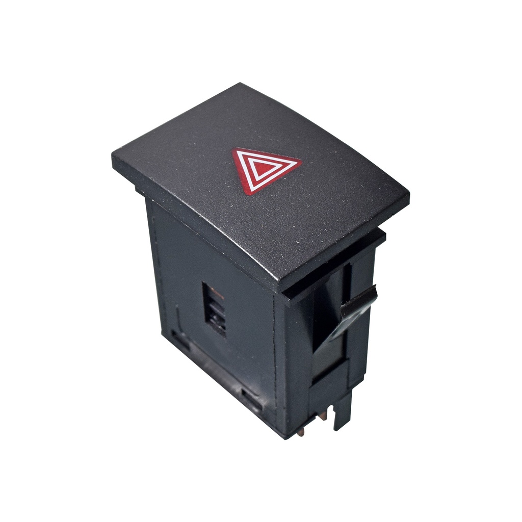BOTON DE INTERMITENTES VW POINTER/POINTER PU 00-10  8 PINS 1 TECLA NEGRO 12VCC MANIJAUTO    