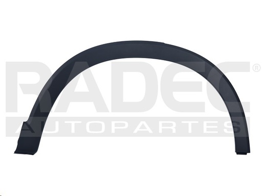 MOLDURA COSTADO TRASERO HD HR-V 16-18 CORRUGADA EPIC/UNIQ/TOURING L4 4 CILINDROS 1.8L 5 PUERTAS DER