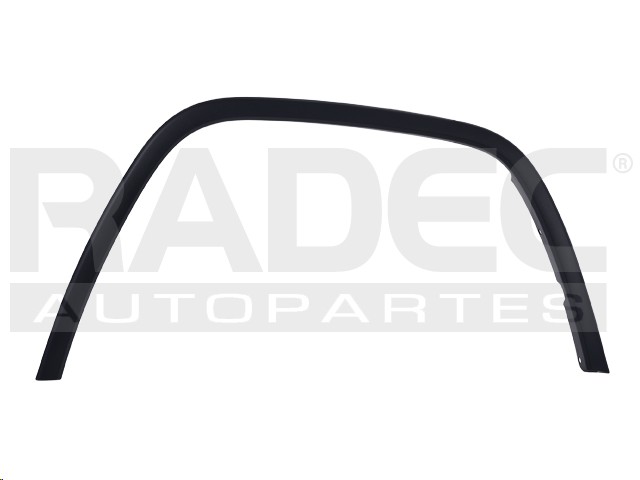 MOLDURA SALPICADERA DELANTERA JP GRAND CHEROKEE 11-15 CORRUGADA DER