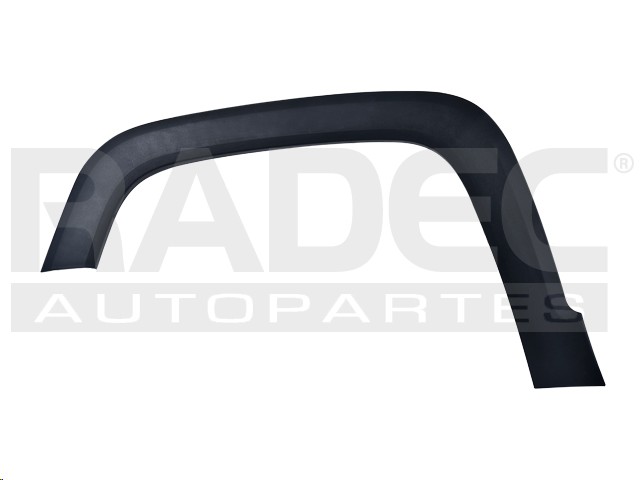 MOLDURA SALPICADERA DELANTERA JP RENEGADE 17-22 GRIS IZQ
