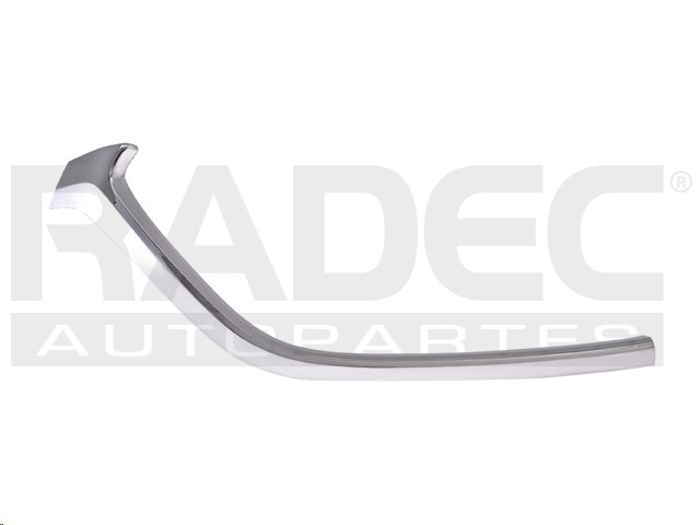 MOLDURA PARRILLA MZ 3 17-18 CROMADA DER