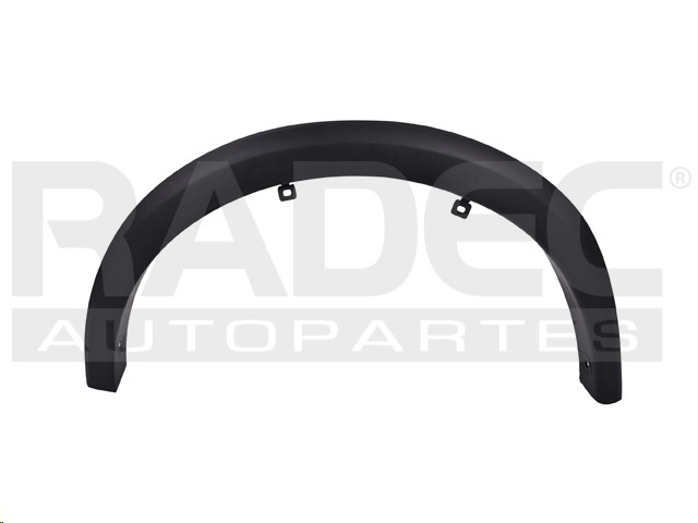 MOLDURA SALPICADERA NS KICKS 17-23 CORRUGADA SENSE/BITONO/ADVANCE/EXCLUSIVE/HYBRID L4 4 CILINDROS 1.6/1.2L 5 PUERTAS IZQ