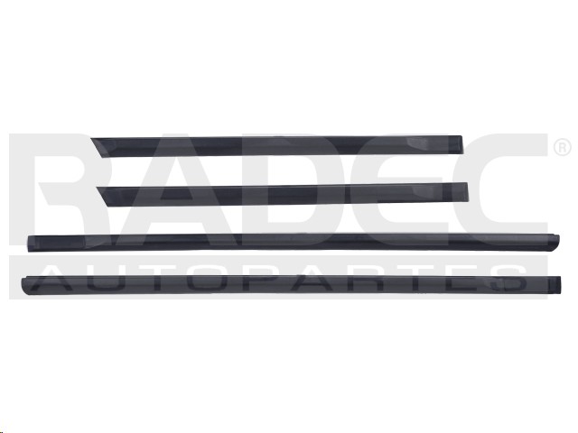 MOLDURA PUERTA VW JETTA 88-92 4 PUERTAS