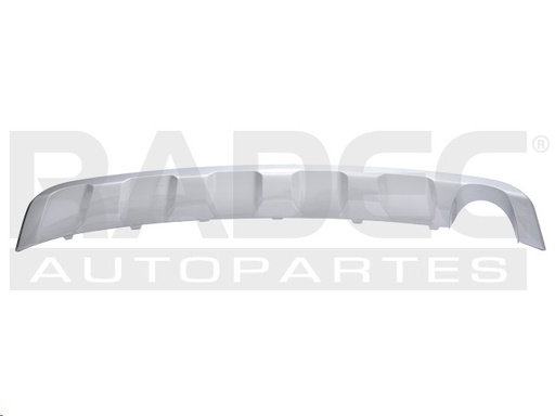 MOLDURA FASCIA TRASERA KI SORENTO 16-18 INFERIOR PLATA EX V6 6 CILINDROS 3.3L 5 PUERTAS