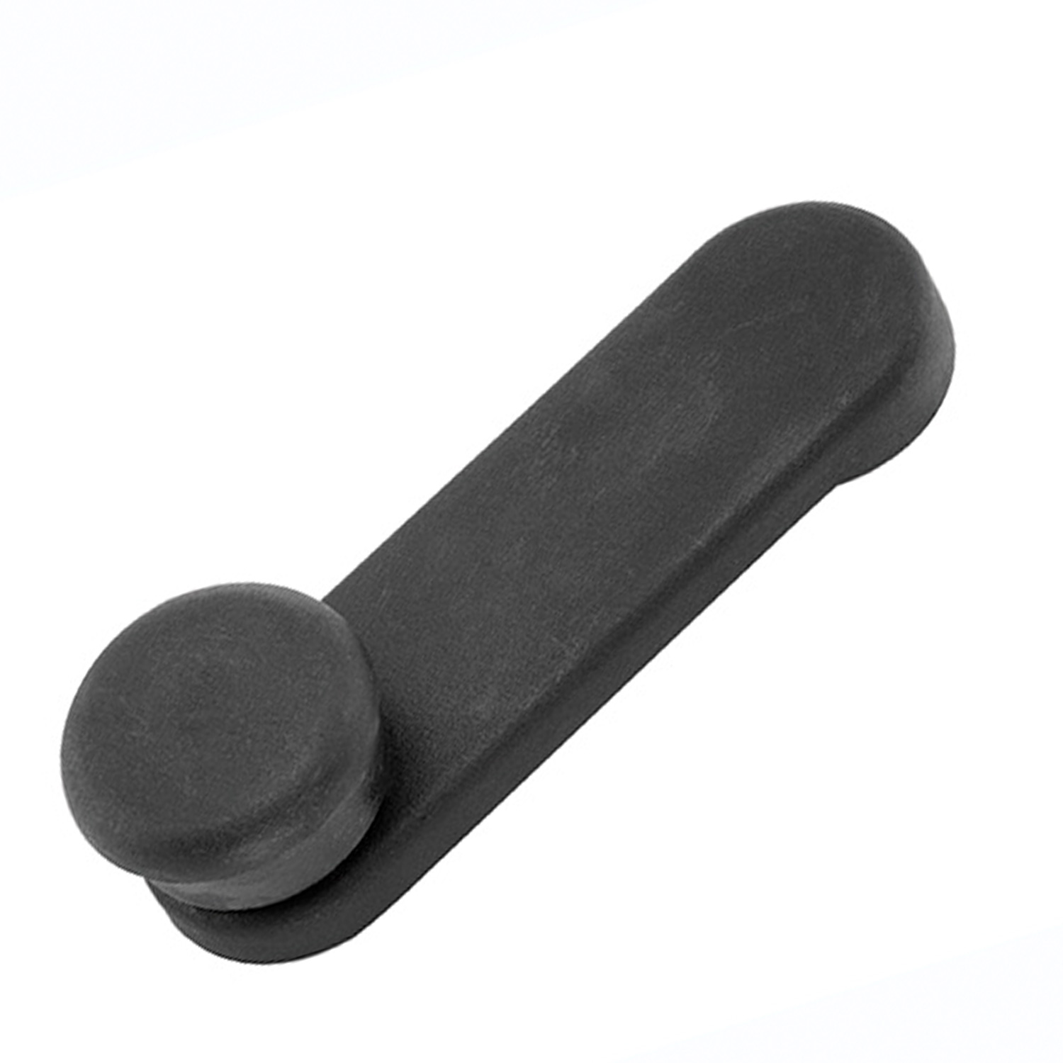 MANIJA DE ELEVAR CV CHEVY JOY / POP / SWING / PICK UP 94-12/MONZA 97-12/TORNADO 04-20/SONIC 12-17  BASE DE ZINC PERILLA NEGRA 16 DIENTES PLASTICO NEGRO HUSHAN    