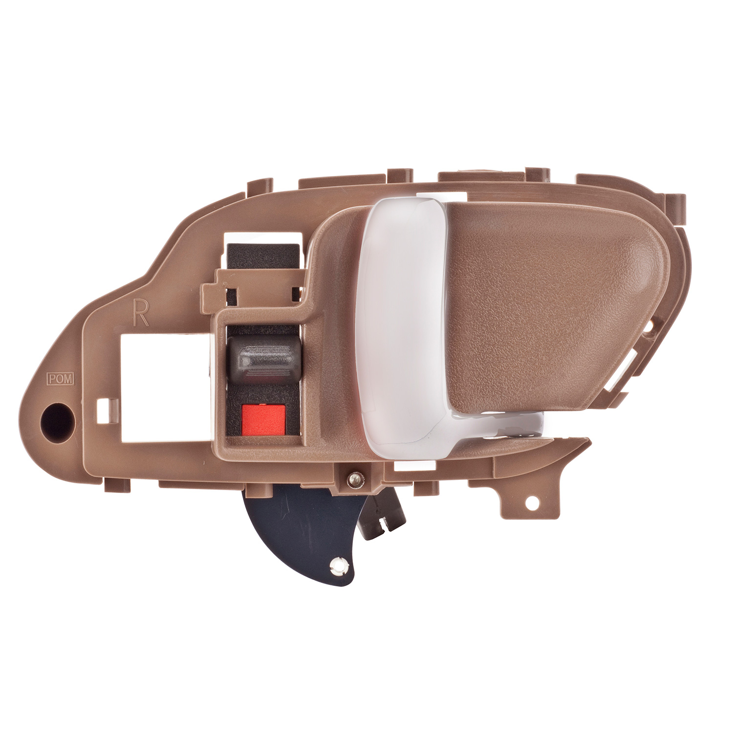 MANIJA INTERIOR CV CHEYENNE/CUSTOM 95-98/SUBURBAN 95-99/SILVERADO 95-98/TAHOE 95-99  GM SIERRA/YUKON 95-98  CD ESCALADE ESV 95-00  CV PICK UP 95-98  BEIGE/CROMADA ZINC CON PLASTICO HUSHAN Derecho Delantera/Trasera  