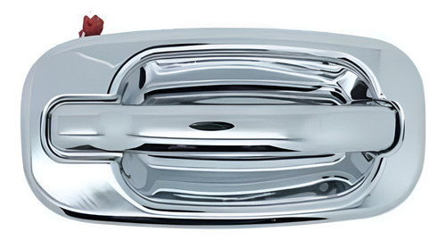 MANIJA EXTERIOR CV SILVERADO 99-06/SUBURBAN/TAHOE/SONORA 00-06/AVALANCHE 02-06  GM SIERRA 99-06/YUKON 00-06  CV CHEYENNE 99-06  SIN HOYO PARA LLAVE PLASTICO HUSHAN Derecho Delantera  