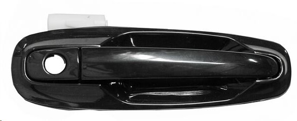 MANIJA EXTERIOR CV OPTRA 06-10  SZ FORENZA/RENO 06-08  CV NUBIRA 06-10  CON HOYO PARA LLAVE LISA PARA PINTAR NEGRA PLASTICO HUSHAN Derecho Delantera  