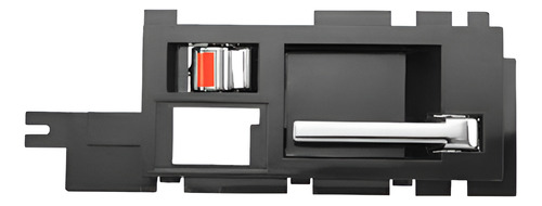 MANIJA INTERIOR CV BLAZER (S10)  GM SONOMA/JIMMY  OD BRAVADA  CV S10 86-90  NEGRA/CROMO ZINC CON PLASTICO HUSHAN Derecho Delantera  
