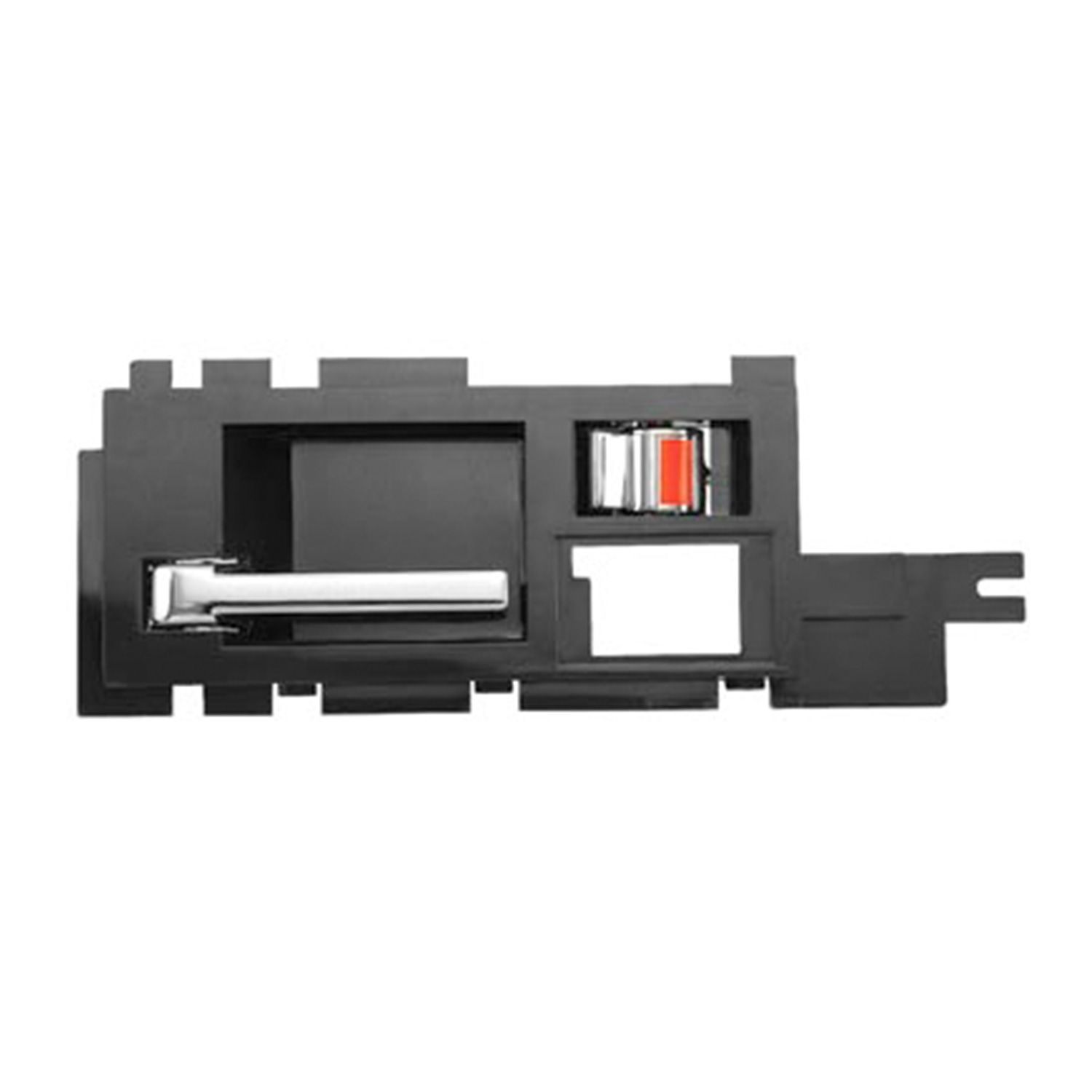 [012-0635-11] MANIJA INTERIOR CV BLAZER (S10)  GM SONOMA/JIMMY  OD BRAVADA  CV S10 86-90  NEGRA/CROMO ZINC CON PLASTICO HUSHAN Izquierdo Delantera  