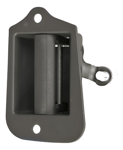 MANIJA INTERIOR CV S10 EXTENDED CAB 98-04  GM SONOMA 94-04  NEGRO PLASTICO HUSHAN Izquierdo Trasera  