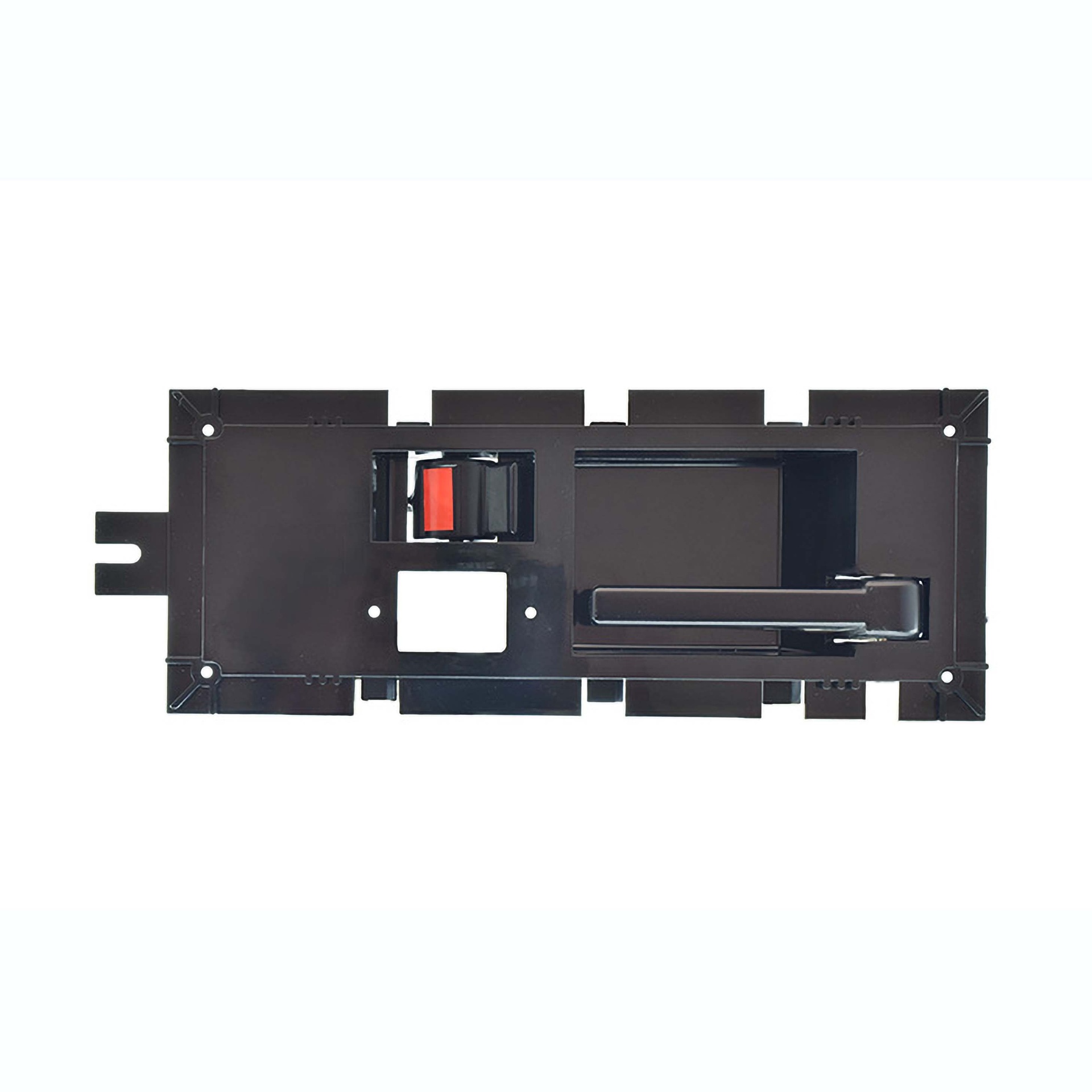 MANIJA INTERIOR CV BLAZER (S10)  GM SONOMA/JIMMY  OD BRAVADA  CV S10 82-85  NEGRO ZINC CON PLASTICO HUSHAN Derecho Delantera  