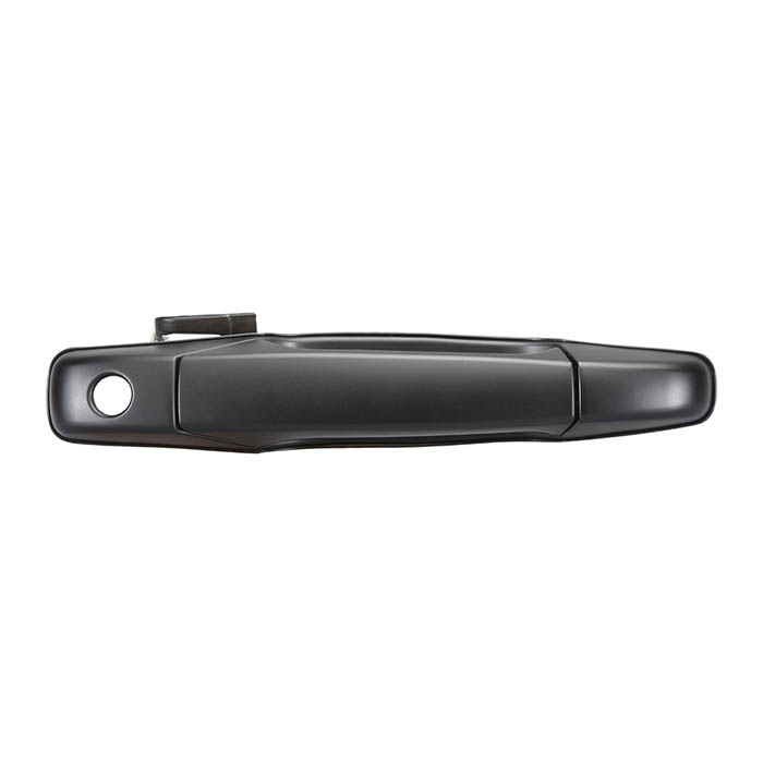 MANIJA EXTERIOR CV CHEYENNE/SILVERADO 07-13/SUBURBAN/TAHOE 07-14/AVALANCHE  GM SIERRA 07-13/YUKON 07-14  CV PICK UP 07-13  CON HOYO PARA LLAVE NEGRA PLASTICO HUSHAN Derecho Delantera  