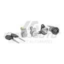 SET DE CILINDROS CV AVEO SEDAN 08-17  CON LLAVE PUERTA/CAJUELA/ENCENDIDO METAL CROMO 12VCC MANIJAUTO Derecho/Izquierdo Delantera  