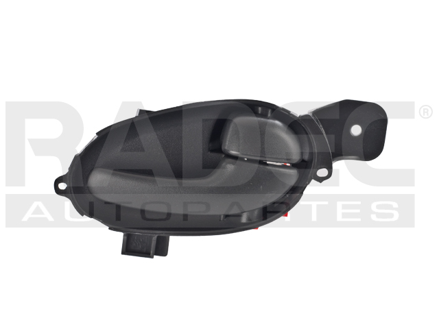 MANIJA INTERIOR CV TRAIL BLAZER  GM ENVOY  OD BRAVADA  BK RAINIER 02-09  IZ ASCENDER 03-08  NEGRO PLASTICO HUSHAN Derecho Delantera/Trasera  
