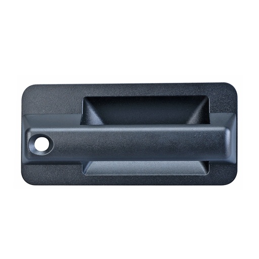 MANIJA EXTERIOR CV KODIAK 92-08/HEAVY DUTY C3500 95-03  CON HOYO PARA LLAVE CORRUGADA ZINC HUSHAN Derecho Delantera  
