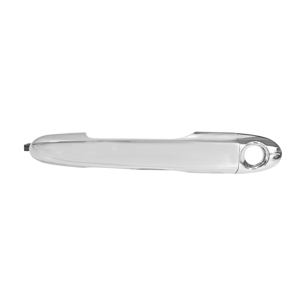 MANIJA EXTERIOR FT 500L 15-18  CON HOYO PARA LLAVE SIN SENSOR CROMADA PLASTICO HUSHAN Izquierdo Delantera  