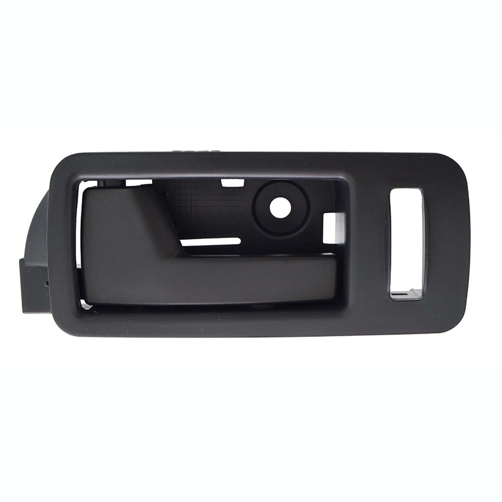 MANIJA INTERIOR FD MUSTANG 05-14  CON HOYO PARA SEGURO NEGRO PLASTICO HUSHAN Izquierdo Delantera  