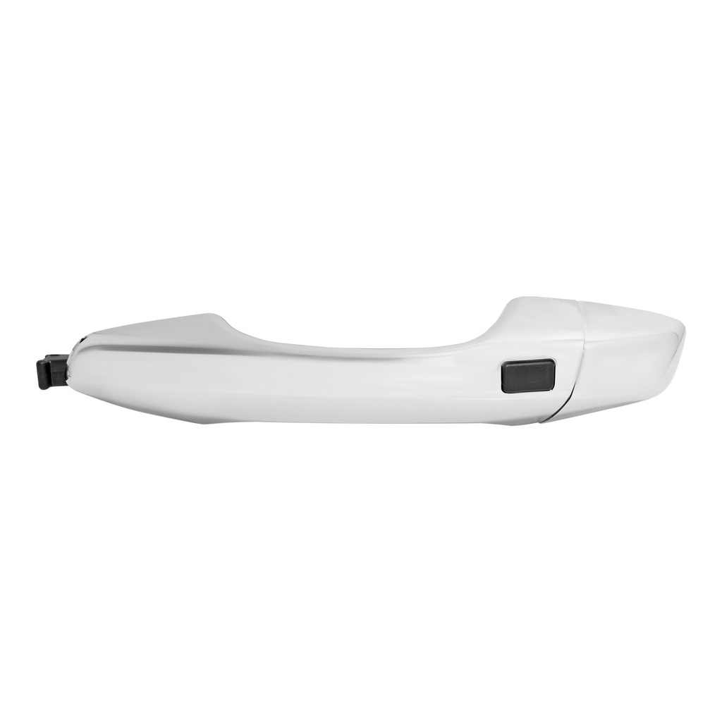 MANIJA EXTERIOR HY SANTA FE 13-18  CON HOYO PARA LLAVE CON SENSOR CROMADA PLASTICO HUSHAN Izquierdo Delantera  