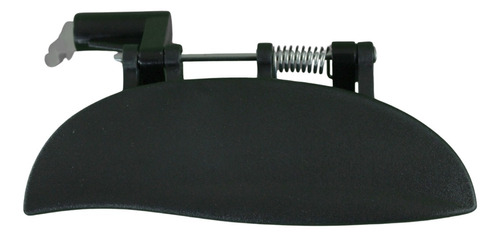 MANIJA EXTERIOR DG ATOS 00-12  CORRUGADA NEGRA PLASTICO HUSHAN Derecho Delantera  