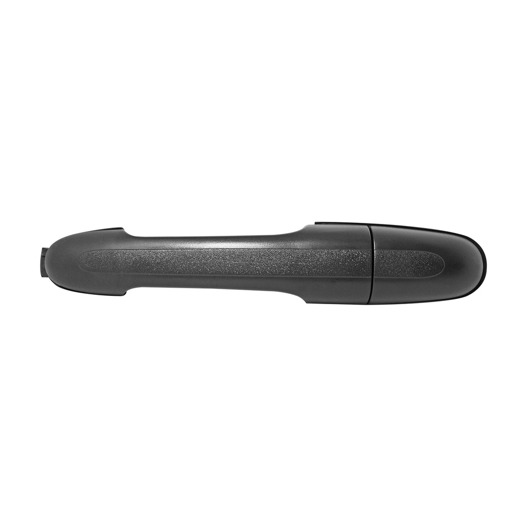 MANIJA EXTERIOR MC VITO/VIANO 04-14  SIN HOYO PARA LLAVE CORRUGADA NEGRA PLASTICO HUSHAN Derecho Delantera  