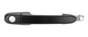 MANIJA EXTERIOR DG ATTITUDE 06-11  HY ACCENT 07-11  SIN BASE CORRUGADA NEGRA PLASTICO HUSHAN Derecho Delantera  