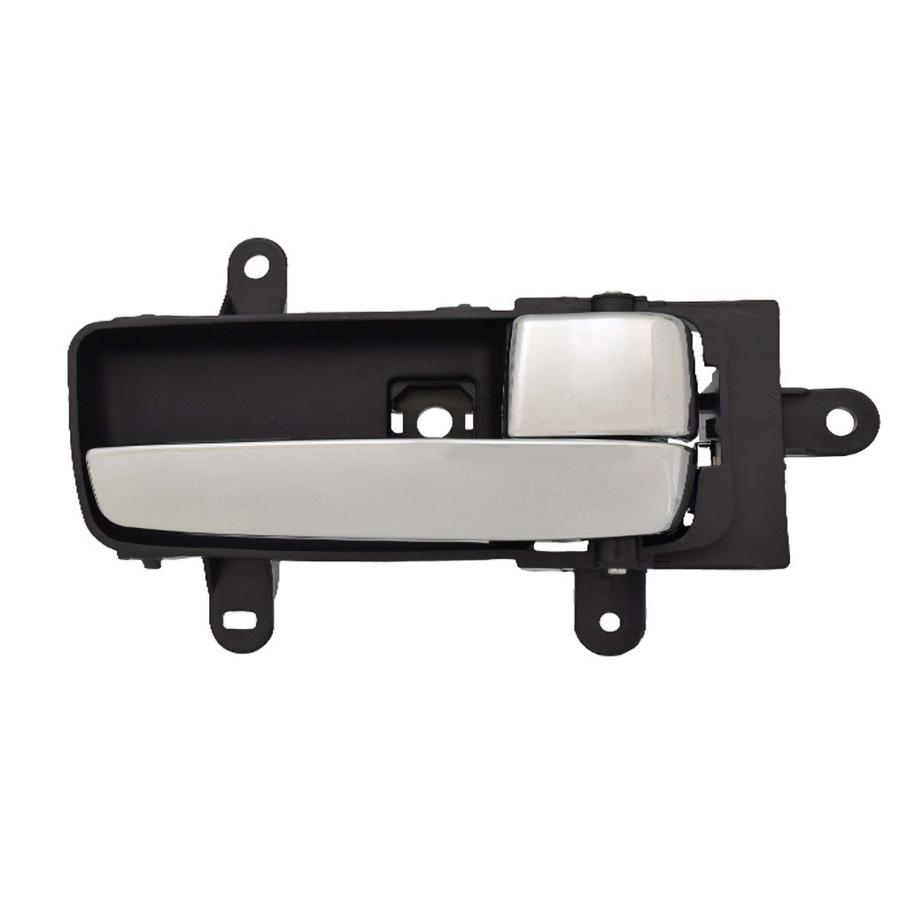 MANIJA INTERIOR NS MAXIMA 06-08  NEGRA/CROMO PLASTICO HUSHAN Derecho Delantera/Trasera  