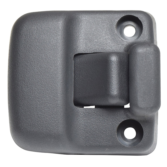 BROCHE VENTANILLA TY HIACE 06-19  1 PIEZA NEGRO CORRUGADA HUSHAN Derecho/Izquierdo  Puerta corrediza 