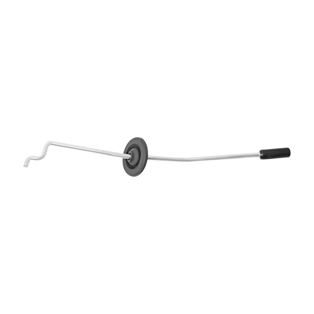 SEGURO DE PUERTA VW GOL 08-12/SAVEIRO 10-12  NEGRO CON VARILLA 22.5 CM ZINC CON PLASTICO Derecho Delantera  