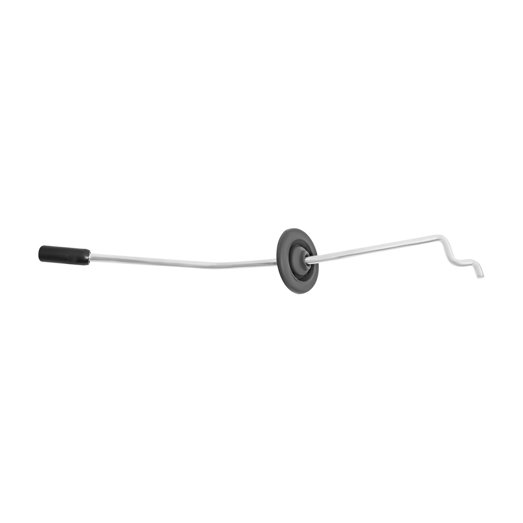 SEGURO DE PUERTA VW GOL 08-12/SAVEIRO 10-12  NEGRO CON VARILLA 22.5 CM ZINC CON PLASTICO Izquierdo Delantera  