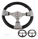VOLANTE DEPORTIVO GRIS/NEGRO BRONX