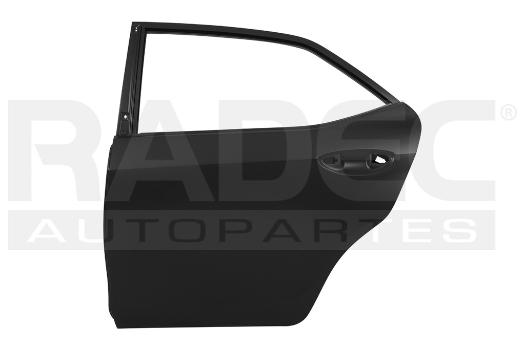 PUERTA TRASERA TY COROLLA 14-19 C/S/SE/LE/BASE L4 4 CILINDROS 1.8L 4 PUERTAS IZQ