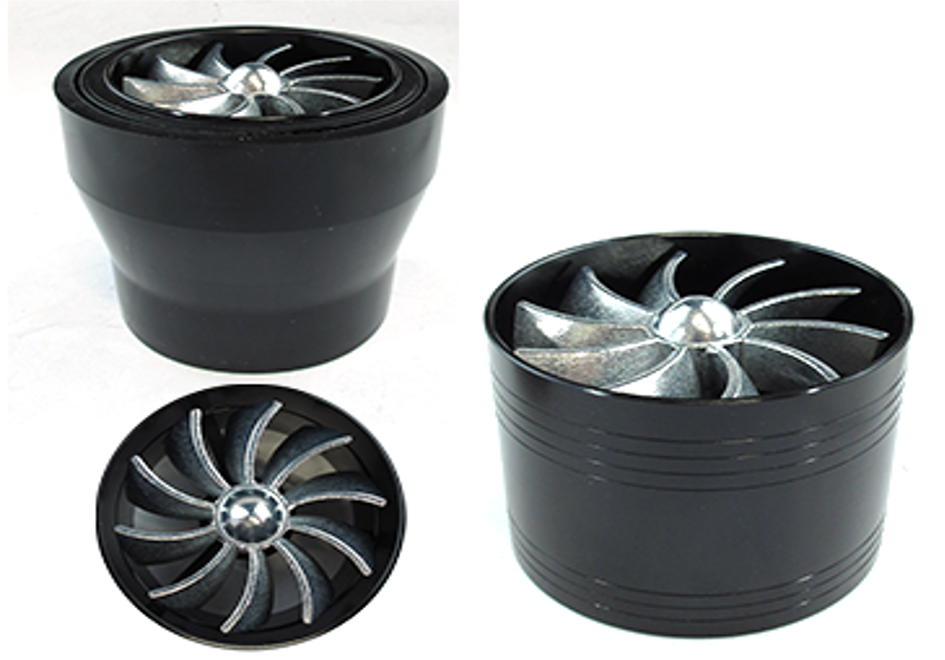 FILTRO AIRE ALTO FLUJO TORNADO NEGRO