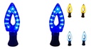 DIRECCIONAL AZUL LED AZUL 12V