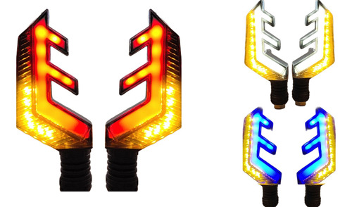 [ENDIR-3213-1037R] DIRECCIONAL LEDS BI-COLOR RUNNING IR1037 AMARILLO/ROJO