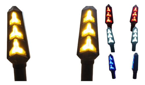 DIRECCIONAL LEDS UNIVERSAL RUNNING IR0565 AMARILLO