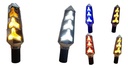 DIRECCIONAL PLATA LED AMARILLO/BLANCO 12V