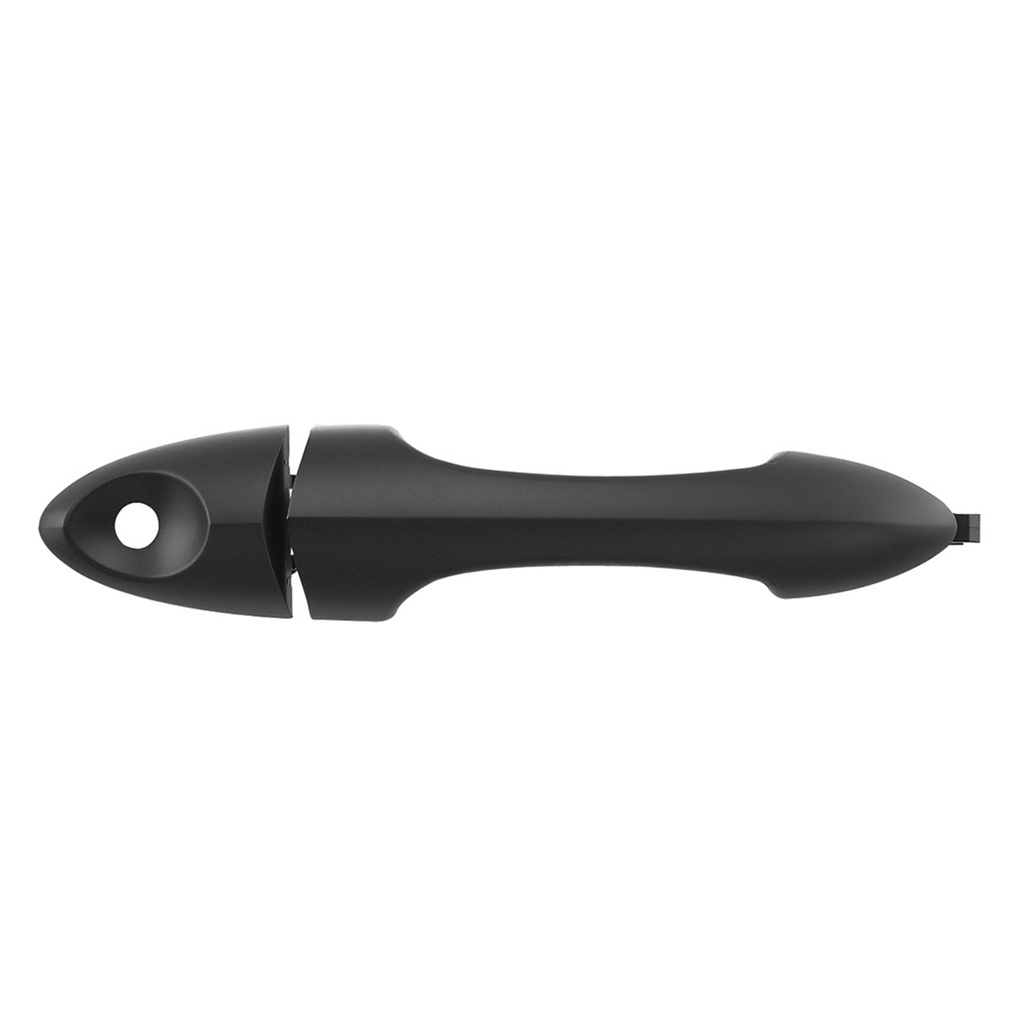 MANIJA EXTERIOR FD FOCUS 00-06  CORRUGADA NEGRA PLASTICO HUSHAN Derecho/Izquierdo Delantera  