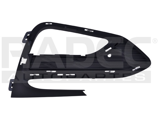 REJILLA FASCIA DELANTERA CV CRUZE 16-18 C/HOYO P/FARO DER