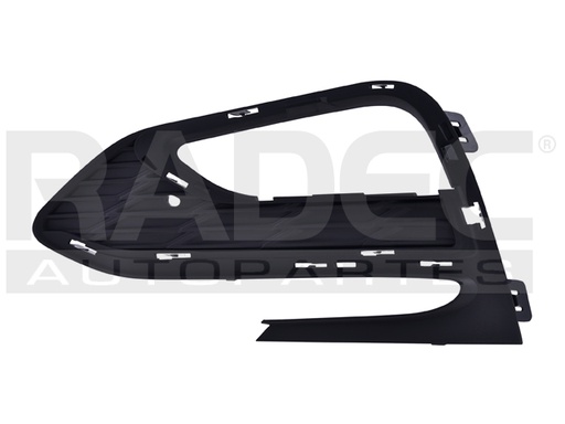 REJILLA FASCIA DELANTERA CV CRUZE 16-18 C/HOYO P/FARO IZQ