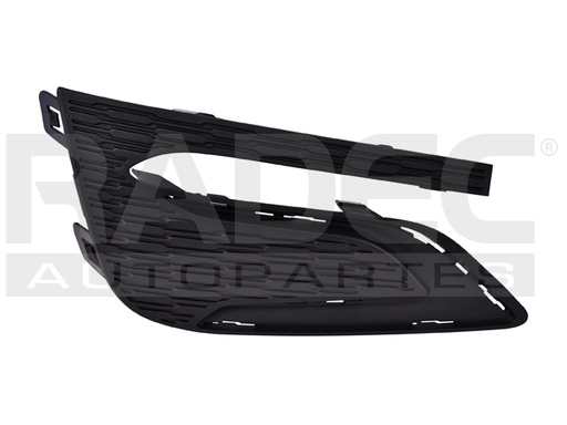 REJILLA FASCIA DELANTERA CV CRUZE 16-18 S/HOYO P/FARO IZQ