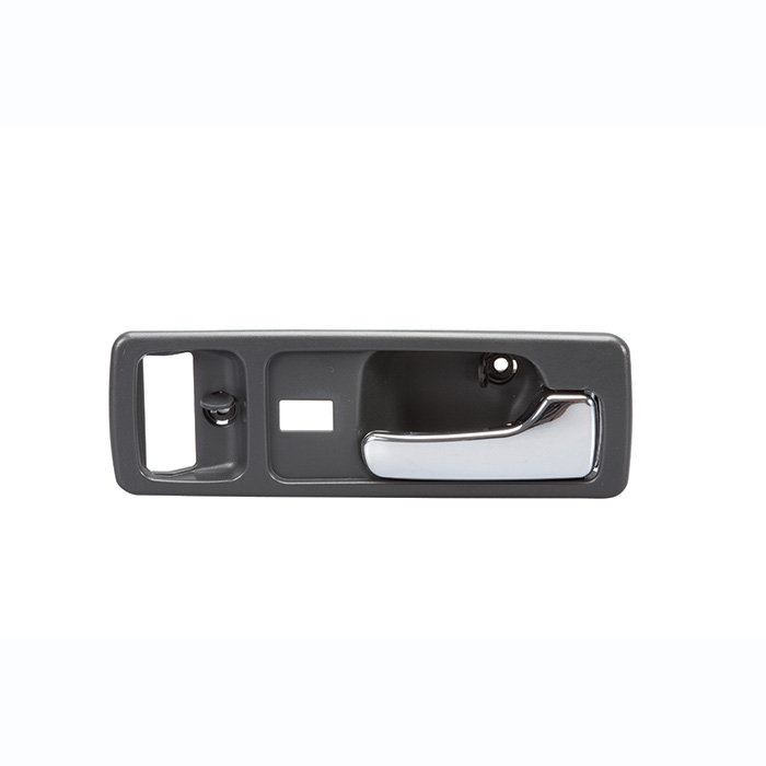 MANIJA INTERIOR HD ACCORD 2P COUPE 90-93  CON HOYO PARA SEGURO SEGURO ELECTRICO GRIS OBSCURO/CROMADO PLASTICO HUSHAN Derecho Delantera  