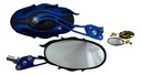 ESPEJO MOTO SOKO AZUL/NEGRO FLAMAS