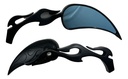 ESPEJO RETROVISOR MOTO IRON RACING HELLFIRE NEGRO