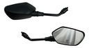 Espejo Retrovisor Moto Italika TRN150, TRN175, M Negro