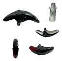 SALPICADERA DELANTERA NEGRO ROJO DT200SPORT 17-20