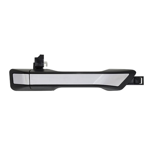 MANIJA EXTERIOR HD ODYSSEY 11-16  SIN HOYO PARA LLAVE SIN SENSOR LISA NEGRA/CROMO PLASTICO HUSHAN Derecho Delantera  